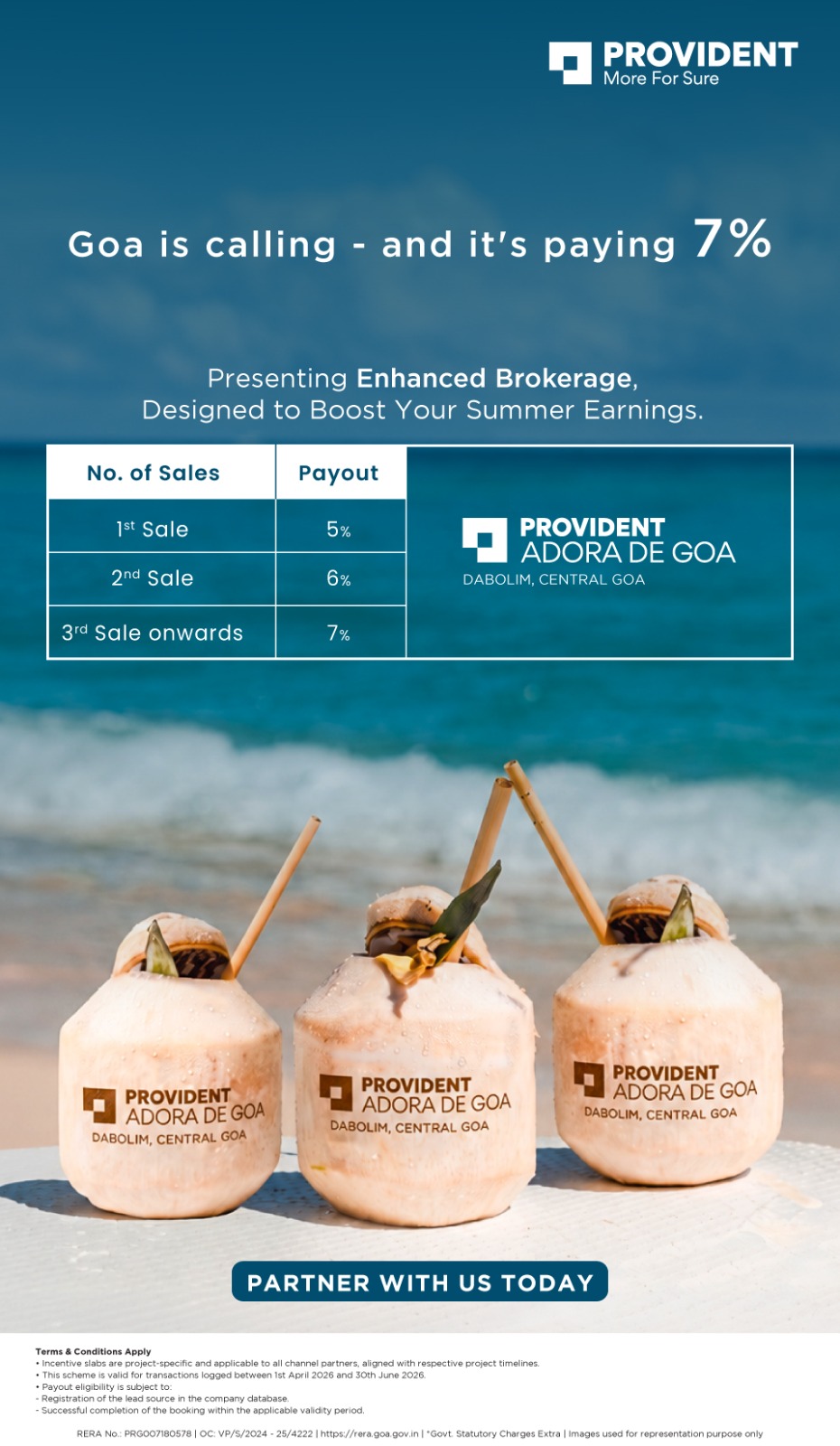 Provident Adora De Goa – 3 BHK Vacation Homes(Row 10 B 405) photo 3